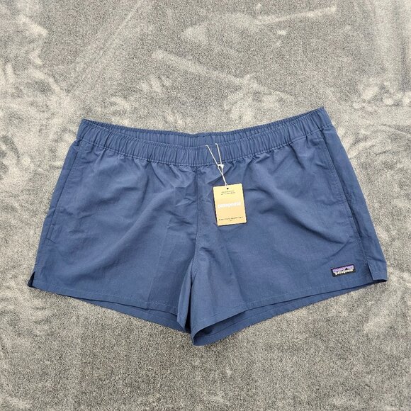 Patagonia Pants - Patagonia Barely Baggie Shorts Womens XL Tidepool Blue 2.5" inseam quick dry NEW